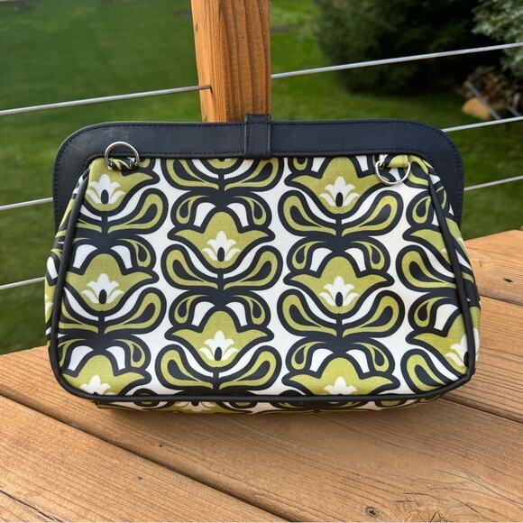 🧡SALE: Petunia Pickle Bottom Dancing In Dublin Green Floral Designer Diaper Bag - Picture 10 of 11